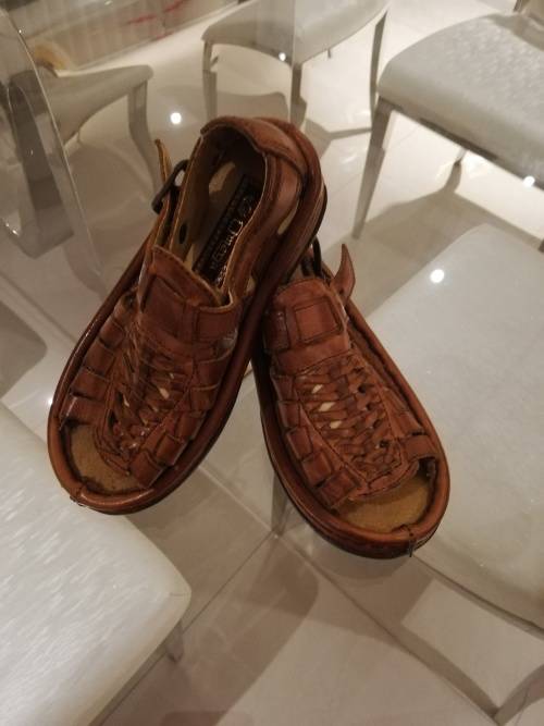 Genuine leather Omega Sandal Size 2