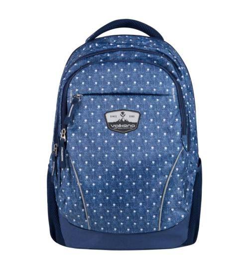 B/PACK 15  DENIM DOT NAVY