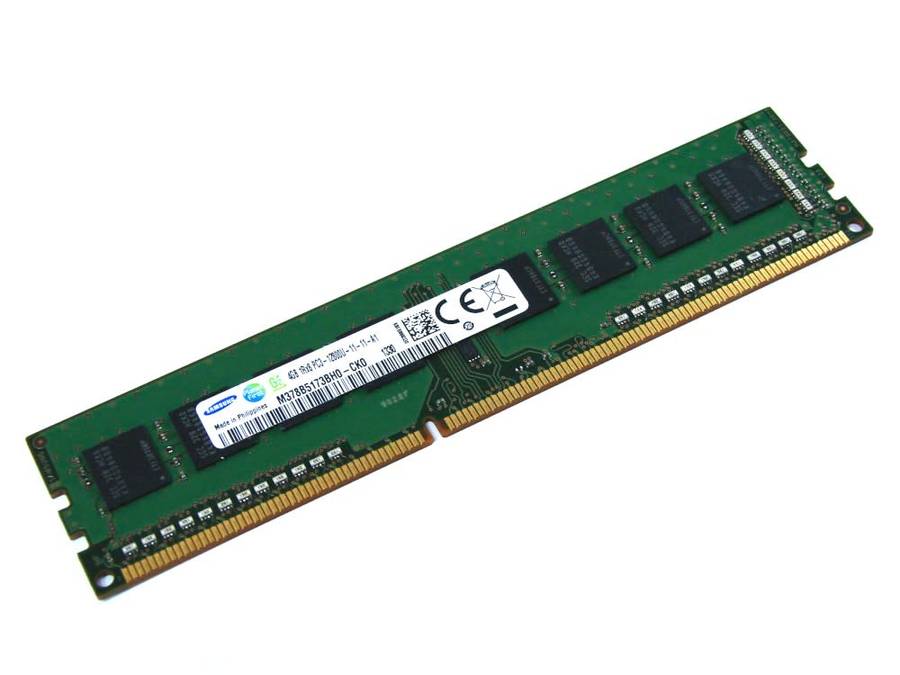 Samsung 4GB 1Rx8 DDR3-12800U-11-13-A1 U-Dimm Desktop Memory
