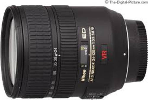 Nikon  24-120mm 3.5-5.6 af-s VR lens