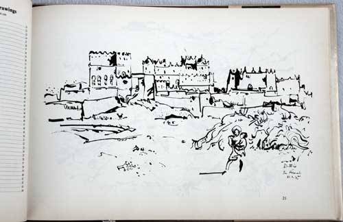 Battiss in the Hadramaut - Sketches of Southern Arabia -- Murray and Elzabe Schoonraad