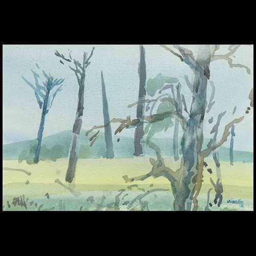 Artwork without frame