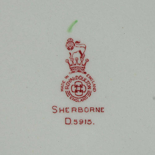 The Royal Doulton markings