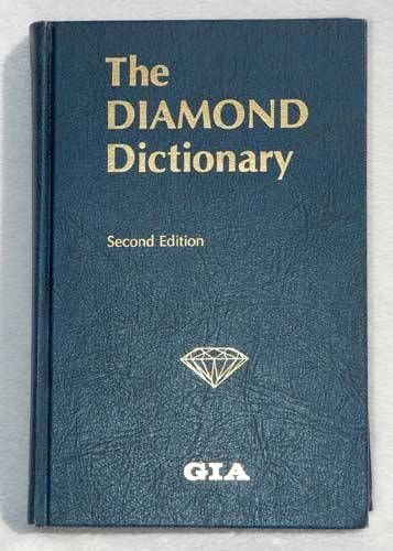 THE DIAMOND DICTIONARY Second Edition --  Robert Gaal