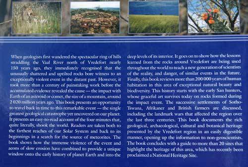 The Vredefort Structure. Meteorite Impact! The Danger from Space and South Africas Mega-Impact.  W