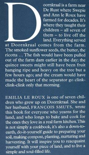 A FARM IN MY HEART : From the Yard to the Pantry and the Table -- Emilia Le Roux and Francois Smuts
