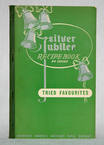 Silver Jubilee Recipe Book re issued 1959