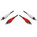 2 x RCA Male to Male - 1.5M Cable