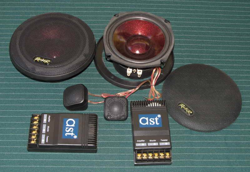 5" Component Car Speaker Split Kit -- FREE SHIPPING by Courier