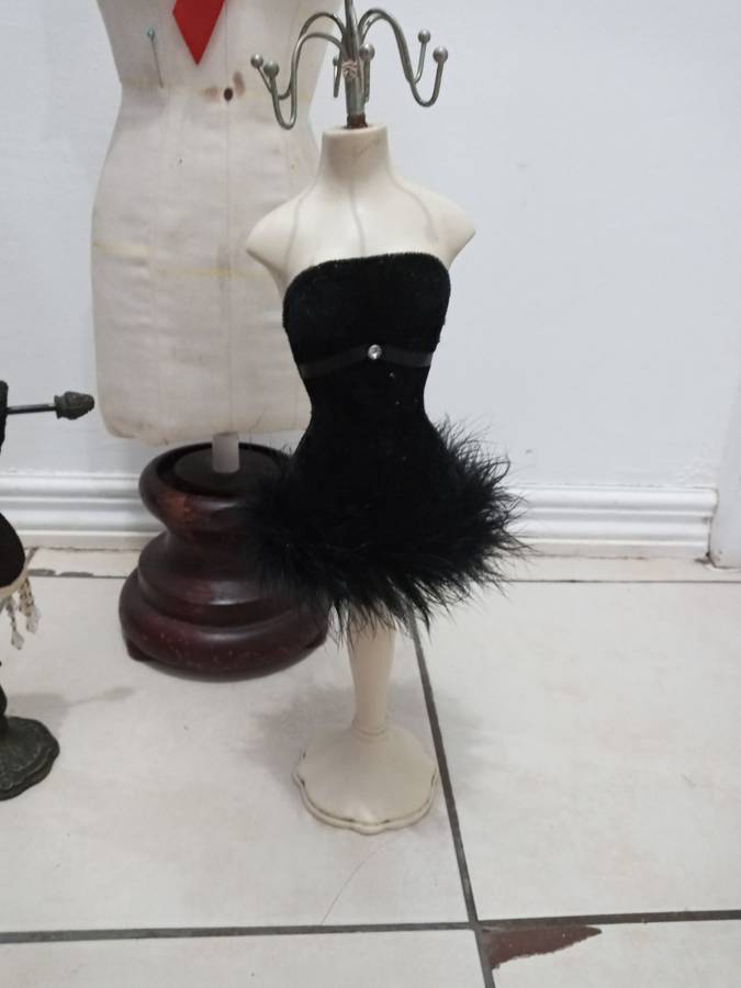 VINTAGE Set of Three Collectible Mannequins each vary in size