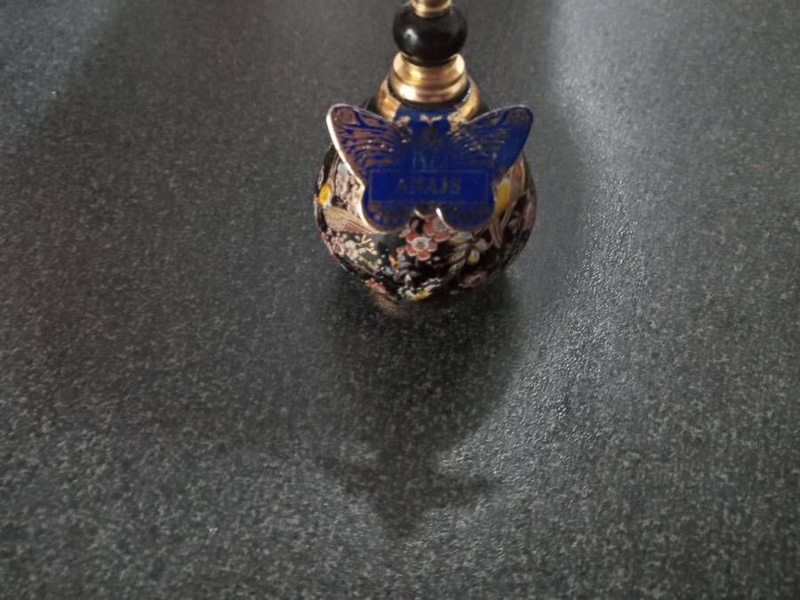 Vintage  Grecian Japanese perfume bottle Anias
