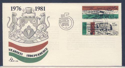 F5471 - Transkei 1981 - F.D.C. No. 1.24 - Independence