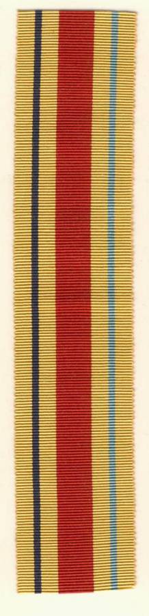 *(X3604) MEDAL RIBBON - The Africa Star - Full Size - 15cm