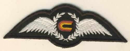 (0450) AVIATION - SA Court Helicopters - Pilot Wing 2nd Type - Obsolete - ORIGINAL!!