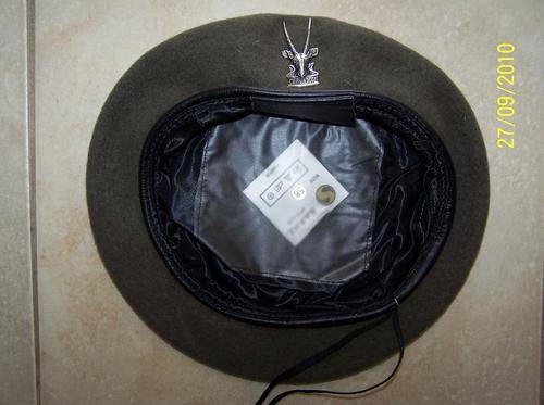 (0474c) BERET & BADGE - SWA Army Services Corps - Size 61 - Obsolete - ORIGINAL
