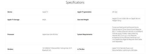 Massive Special Brand New Apple TV 4 -  64Gb 4th Generation - 1 year warranty Free Delivery