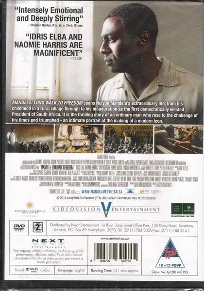 Mandela: Long Walk to Freedom (2013) [DVD]