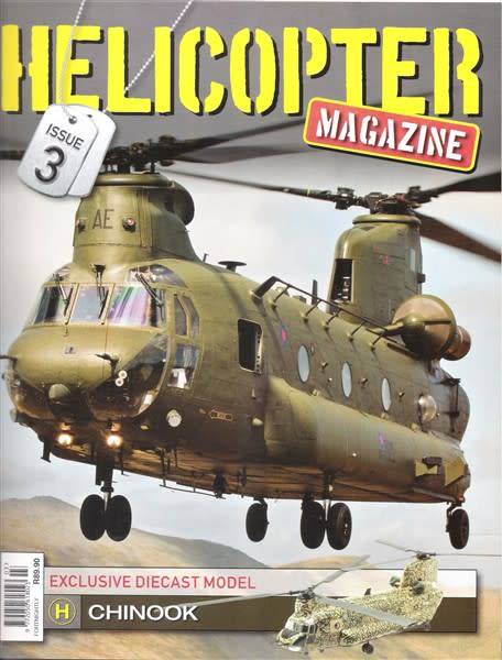 Helicopter Magazine issue #3 Chinook [Magazine + Model]