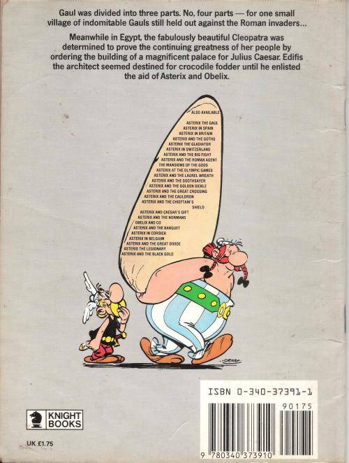 Asterix and Cleopatra by Goscinny and Uderzo (48 pgs.) [A5 Paperback]