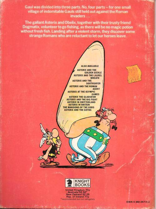 Asterix and the Great Crossing by Goscinny and Uderzo (48 pgs.) [A5 Paperback]