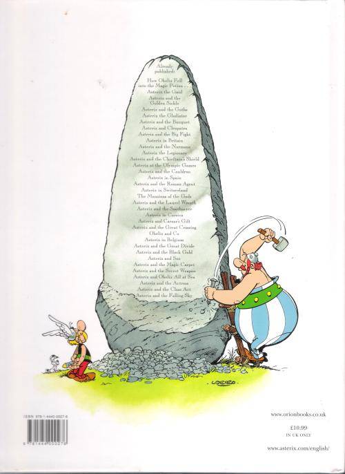 Asterix & Obelix's Birthday - The Golden Book (56 pgs.) [Hardcover]