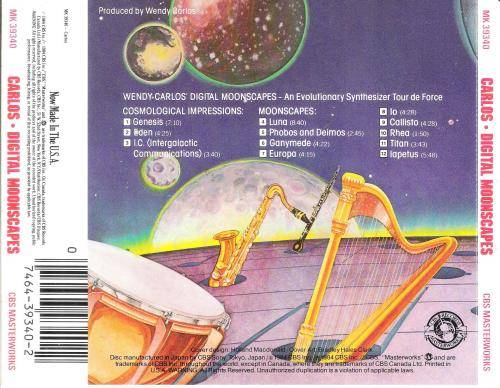 Wendy Carlos - Digital Moonscapes [CD]