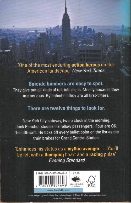 Lee Child - Gone Tomorrow (542 pages) [Paperback]