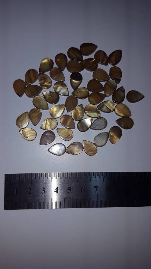 Costume Jewellery Tigers Eye Beads (x46)