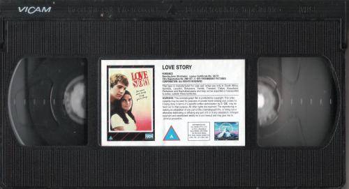 Love Story (1970) [VHS]
