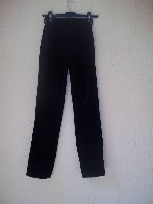 CLOWNS BLACK VELVET HIGH WAISTED VINTAGE JEANS - Size 33 (9) ( reserved for cookingdaniel ))