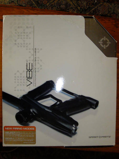 Smartparts Vibe Paintball Marker with Upgrades, Freak Barrel, Hopper and HPA Tank