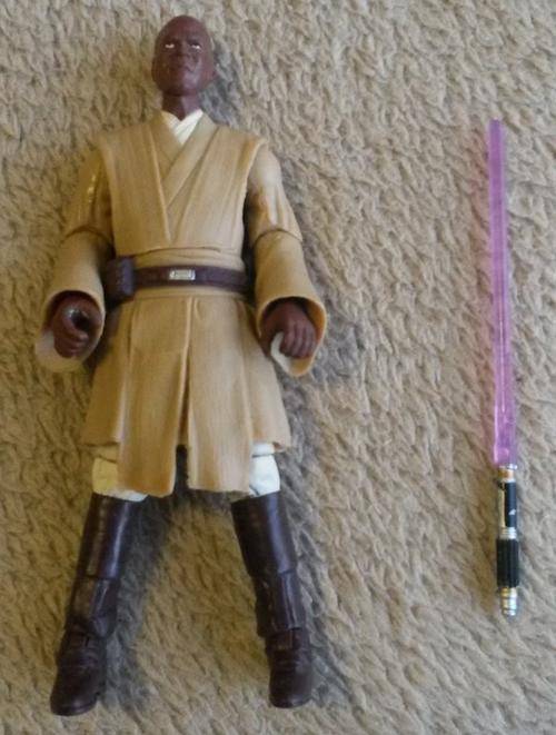 10% Off Sale! STAR WARS 3 3/4" (AOTC) - MACE WINDU - Loose