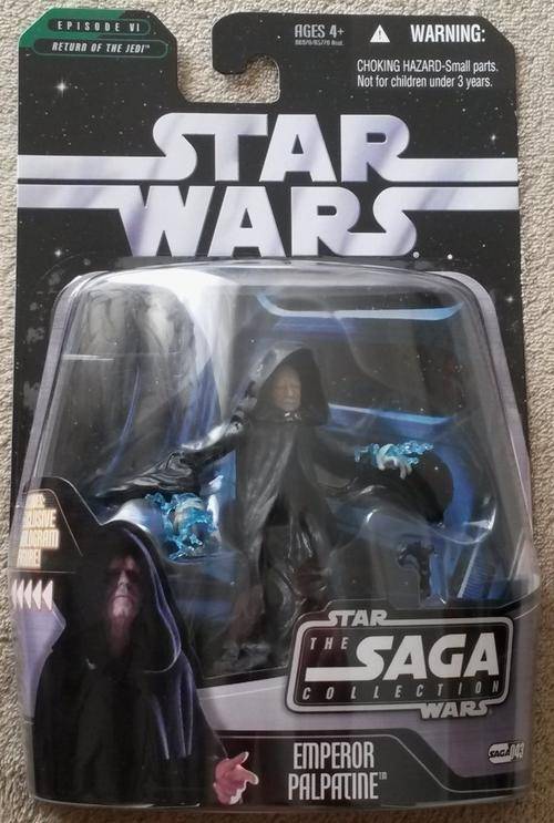 Star Wars 3 3/4" SAGA Collection - Emperor Palpatine *Final Duel* - Action Figure (by Hasbro)