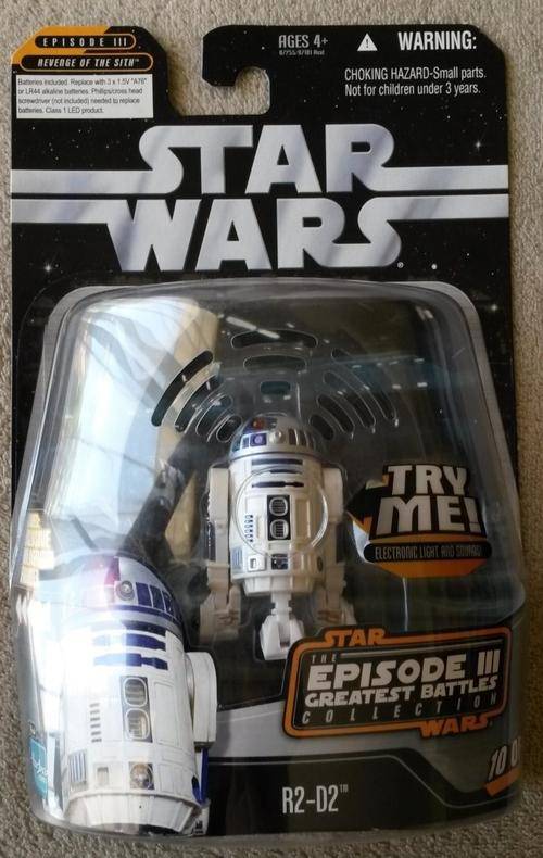 Star Wars 3 3/4" SAGA Collection - R2-D2 (Electronic Light and Sounds) - Action Figure (by Hasbro)