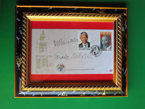 SIGNED PRESIDENTS ANC MANDELA/MBEKI