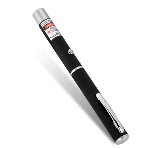 5mW Red Beam Portable Laser Pen - 5000 Hour Lifespan,  Continuous Wave Mode, Constant Output