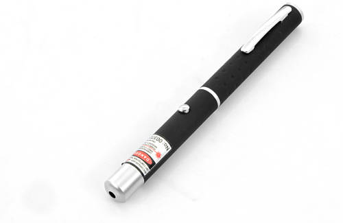 5mW Red Beam Portable Laser Pen - 5000 Hour Lifespan,  Continuous Wave Mode, Constant Output