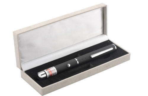 5mW Red Beam Portable Laser Pen - 5000 Hour Lifespan,  Continuous Wave Mode, Constant Output