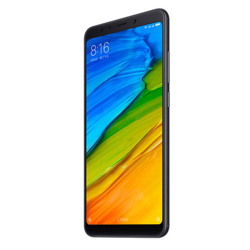 Xiaomi Redmi Note 5 Android Phone - Snapdragon 636 CPU, Octa-Core, 6GB RAM, Dual-IMEI, 4G, 2K Display, 13MP Cam (Black)