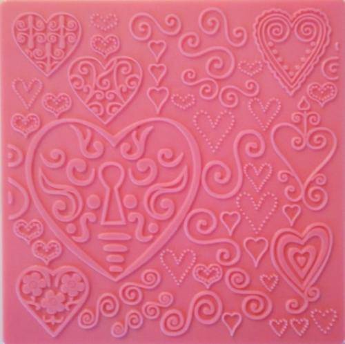 Creativecast Studio Embossing plates Hearts