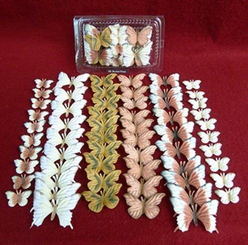 Butterfies to Go - Earthtones 60 pieces