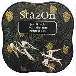 Tsukineko Stazon MIDI JET BLACK Ink Pad