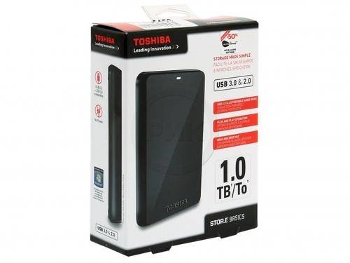 TOSHIBA  1TB 2.5" EXTERNAL HDD USB 3.0 - BRAND NEW