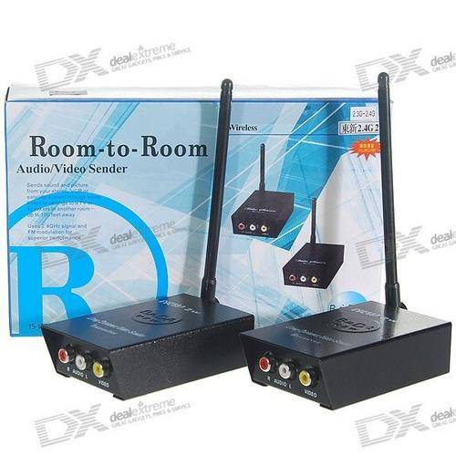 BADA 2.4GHZ 2W WIRELESS AUDIO/VIDEO AV TRANSMITTER