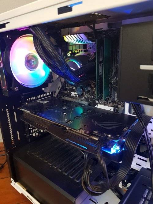 Desktop Gaming PC- I7 6700 3.4GHz - 512GB SSD - 4TB HARD DRIVE - GTX 1060 + (Monitor,Keyboard,Mouse)