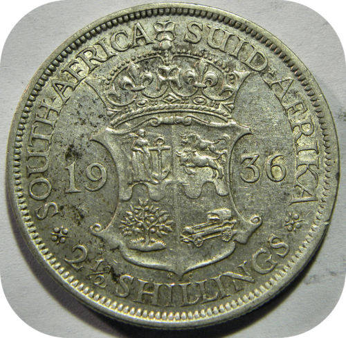 1936 Halfcrown 2/6 below R400!!