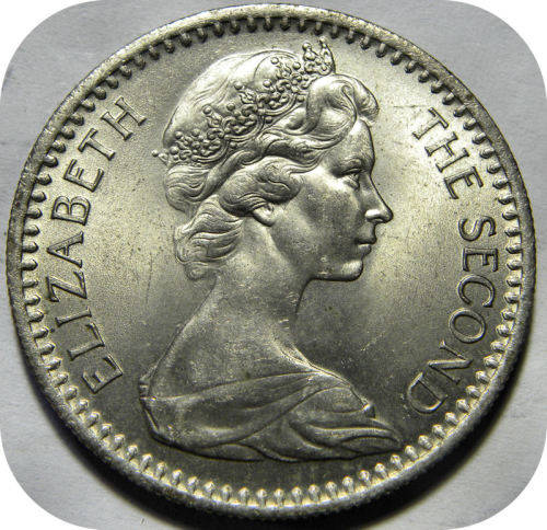 1964 Rhodesia Half crown 25c in UNC!
