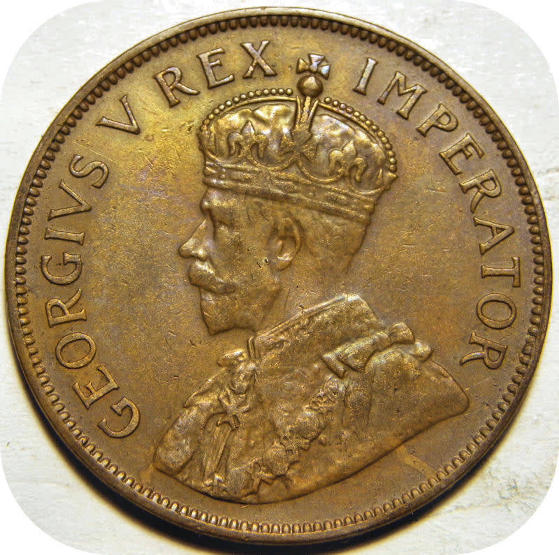 Top Grade SA Union: 1936 Penny 1d in EF below R200!!
