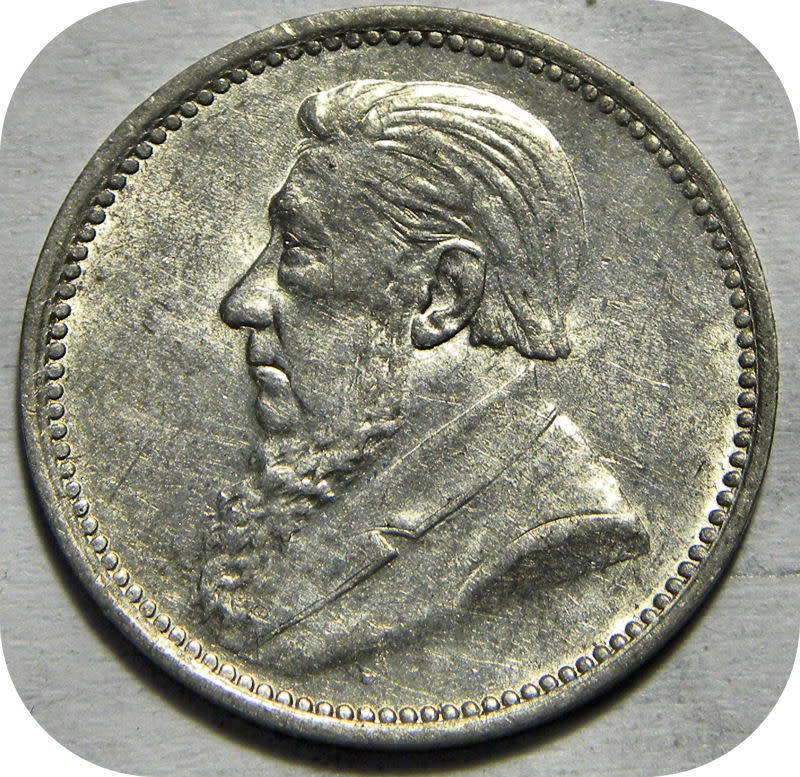 Lustrous 1897 Tickey 3d in Brilliant UNC!!!!
