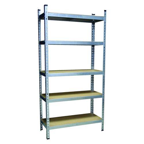 Shelf - 5 Tier Galvanised Shelf 1800x900x380mm (Pro-Shelf)